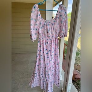 LoveShackFancy x Target Collab maxi dress